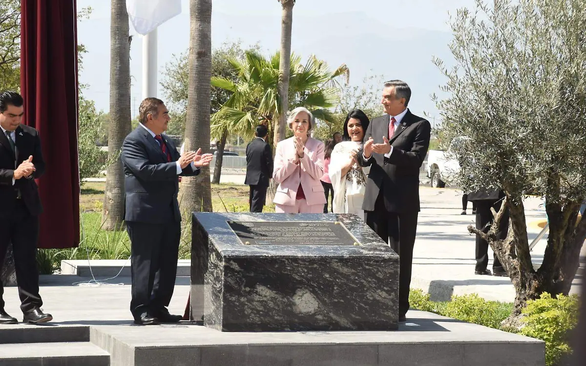 Así luce el nuevo monumento en honor a los 200 años de Tamaulipas